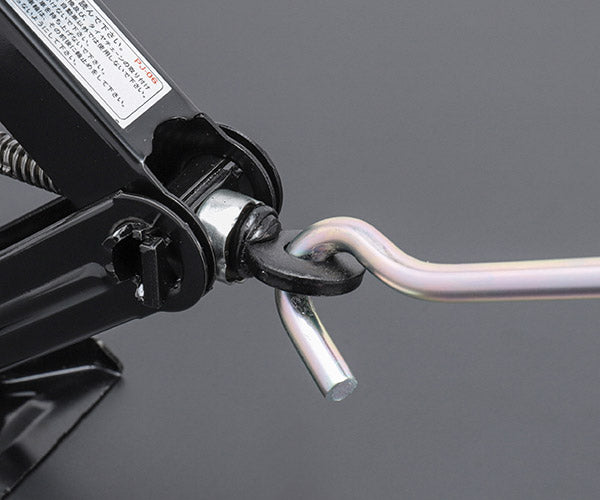 KTC パンタグラフジャッキ 能力600kg 軽自動車・軽トラック用 ハンドル付 (PJ-06)(4989433720043) 京都機械工具