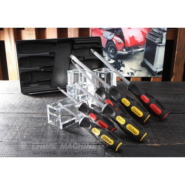 コーケン 貫通ドライバーセット(プラスチックトレイ付き) PK166PS/6 Ko-ken 工具