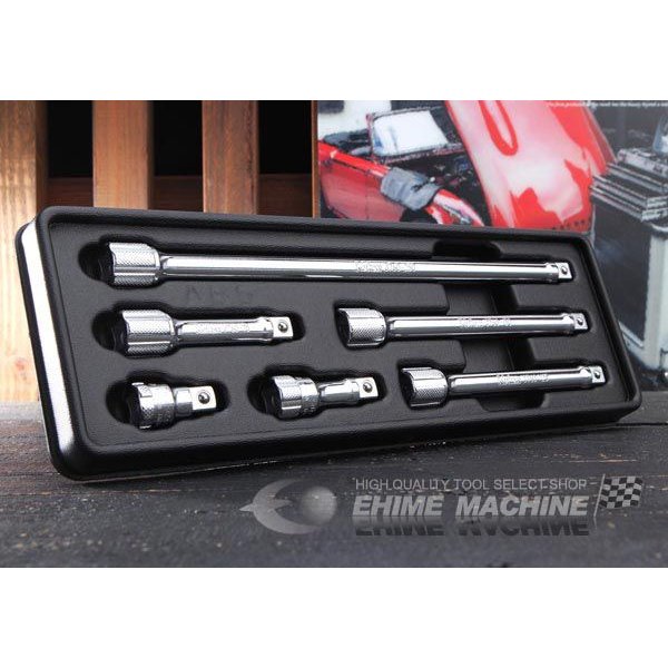 コーケン 9.5sq. エクステンションバーセット(トレイ付) PK3760/6 Ko-ken 工具