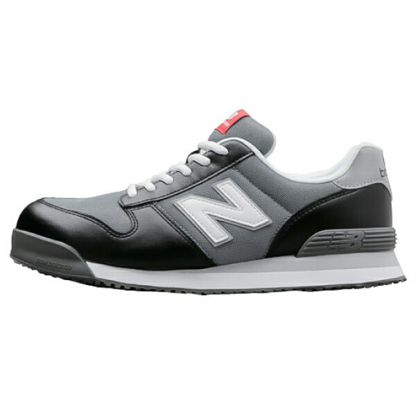 ニューバランス 安全靴 pl-281 Portland ローカット 紐 JSAA規格 A種 人工皮革製プロスニーカー 衝撃吸収 作業靴 ワーキングシューズ 送料無料 PL New Balance ブラック