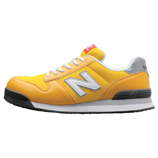 ニューバランス 安全靴 pl-551 Portland ローカット 紐 JSAA規格 A種 人工皮革製プロスニーカー 衝撃吸収 作業靴 ワーキングシューズ 送料無料 PL New Balance イエロー