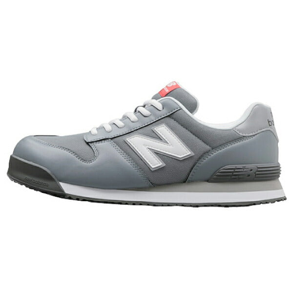 ニューバランス 安全靴 pl-881 Portland ローカット 紐 JSAA規格 A種 人工皮革製プロスニーカー 衝撃吸収 作業靴 ワーキングシューズ 送料無料 PL New Balance グレー
