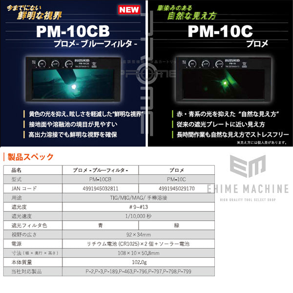 SUZUKIDのプロメ・ブルーフィルターの画像3