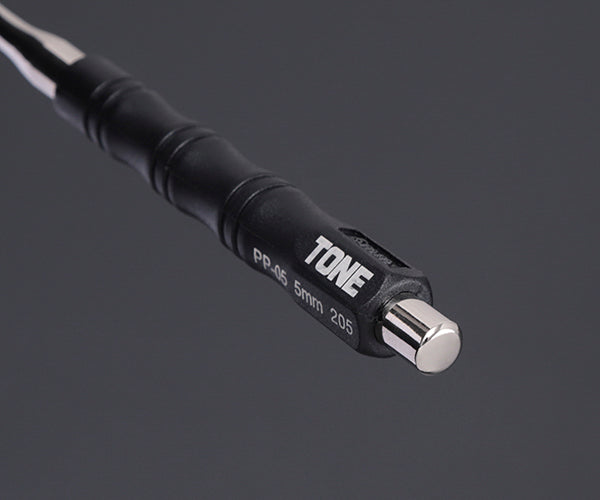 TONE 平行ピンポンチセット 2.0、3.0、4.0、4.5、5.0、6.0、7.0、8.0mm 8点セット (PP800)(4953488310344) トネ
