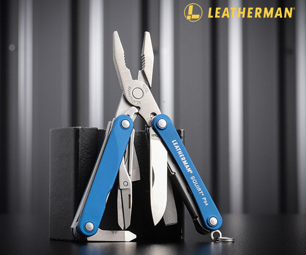 廃盤] LEATHERMAN PS4-BL マルチツール SQUIRT PS4 Bule スクォートPS4