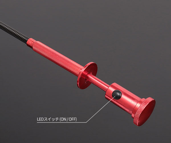 TONE マグネットハンド LED付 ピックアップツール 吸着力9N マグネット径13mm (PT01)(4953488307023) トネ