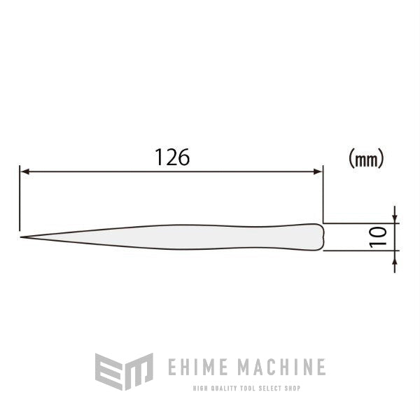 エンジニア ピンセット 125mm (PTS-01) (4989833036713) ENGINEER