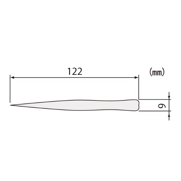 エンジニア ピンセット 122mm (PTS-03) (4989833036737) ENGINEER