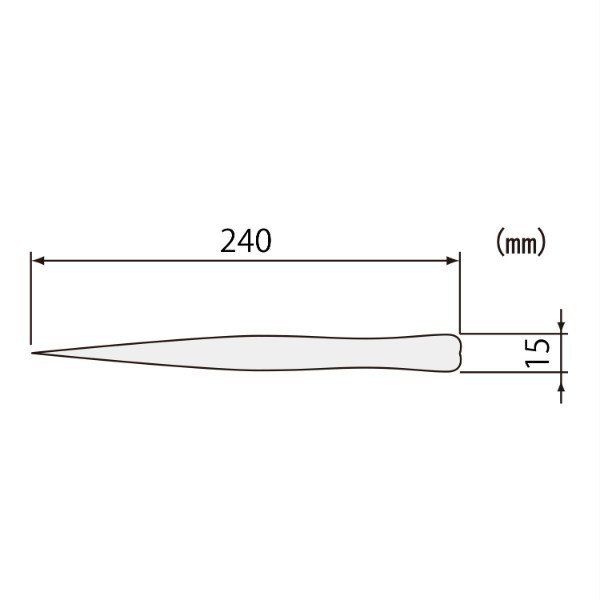 エンジニア ピンセット 300mm (PTS-08) (4989833036782) ENGINEER