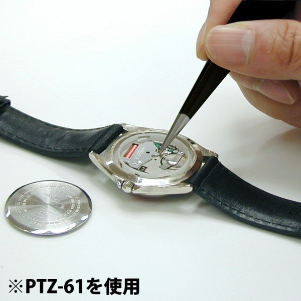 エンジニア ESDピンセット(丸タイプ) (PTZ-62) (4989833037086) ENGINEER
