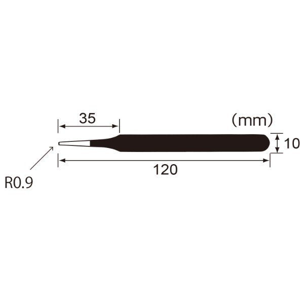 エンジニア ESDピンセット(丸タイプ) (PTZ-62) (4989833037086) ENGINEER