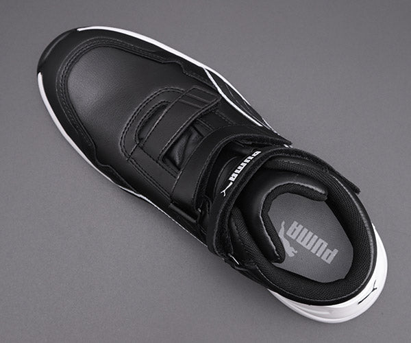 【PBドライバー 特典付き】PUMA RIDER 2.0 BLACK MID ライダー 2.0・ブラック・ミッド No.63.352.0 26.5cm プーマ 安全靴 おしゃれ かっこいい 作業靴 スニーカー
