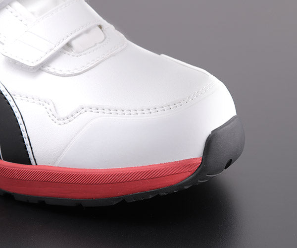 【PBドライバー 特典付き】PUMA RIDER 2.0 WHITE MID ライダー 2.0・ホワイト・ミッド No.63.353.0 25.5cm プーマ 安全靴 おしゃれ かっこいい 作業靴 スニーカー