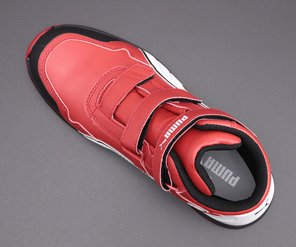 PUMA RIDER 2.0 RED MID ライダー 2.0・レッド・ミッド No.63.354.0 28.0cm プーマ 安全靴 おしゃれ かっこいい 作業靴 スニーカー
