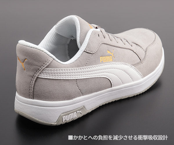 プーマ ヘリテイジ エアツイスト 2.0 グレー No.64.218.0 Heritage AIRTWIST 2.0 LOW PUMA 安全靴 おしゃれ かっこいい 作業靴 スニーカー 灰