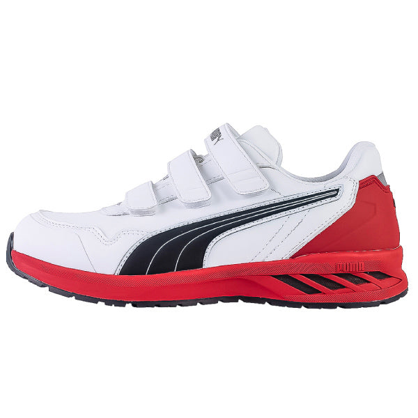 PUMA 安全靴 RIDER 2.0 WHITE LOW ライダー 2.0 ホワイト ロー No.64.241.0 プーマ JAPAN ATHLETIC ジャパンアスレチック おしゃれ かっこいい 作業靴 スニーカー