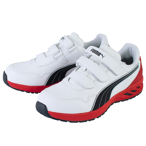 PUMA 安全靴 RIDER 2.0 WHITE LOW ライダー 2.0 ホワイト ロー No.64.241.0 プーマ JAPAN ATHLETIC ジャパンアスレチック おしゃれ かっこいい 作業靴 スニーカー