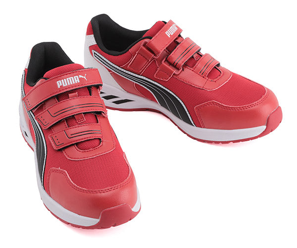 【PBドライバー 特典付き】PUMA SPRINT 2.0 RED LOW スプリント 2.0・レッド・ロー No.64.328.0 26.5cm プーマ 安全靴 おしゃれ かっこいい 作業靴 スニーカー