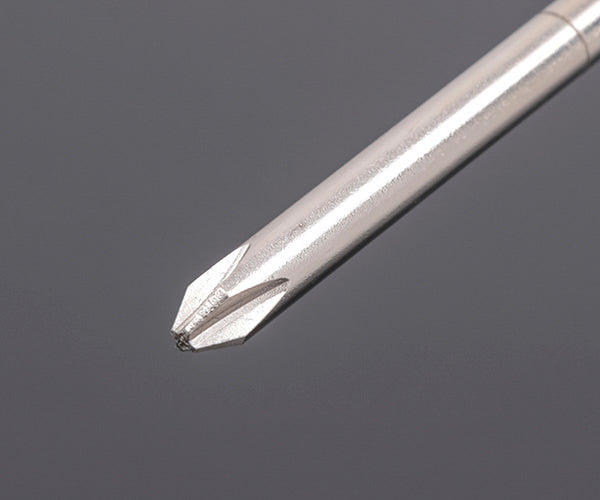 TONE 木柄ドライバー スベランドライバー(貫通) 刃先No.2 軸長100mm 全長198mm (PWPD-002)(4953488409673) トネ