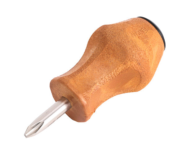 TONE 木柄ドライバー スベランスタビードライバー 刃先No.2 軸長25mm 全長82mm (PWSD-P2)(4953488409697) トネ