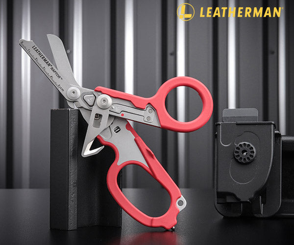 LEATHERMAN RAP-RD 災害救助ツール RAPTOR レッド HOLSTERケース付き