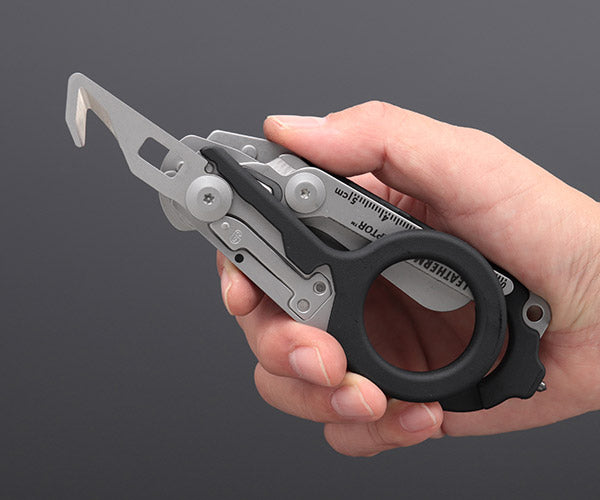 LEATHERMAN RAP 災害救助ツール RAPTOR ブラック HOLSTERケース付き 国内正規品 レザーマン ステンレスハサミ