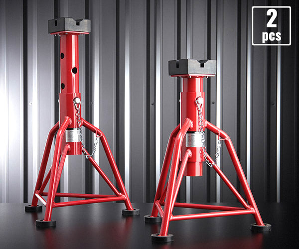 リキマエダ 高級ゴム付き リジッドラック (馬ジャッキ・ジャッキスタンド)3ton RD-300G 2台セット