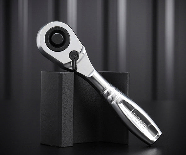 TONE ショートラチェットハンドル 歯数72枚 差込角9.5mm 全長110mm (RH3HS)(4953488281460) トネ