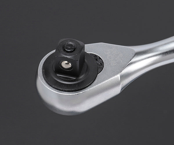 TONE ショートラチェットハンドル 歯数72枚 差込角9.5mm 全長110mm (RH3HS)(4953488281460) トネ