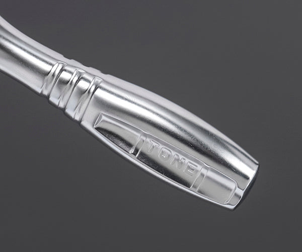TONE ショートラチェットハンドル 歯数72枚 差込角9.5mm 全長110mm (RH3HS)(4953488281460) トネ