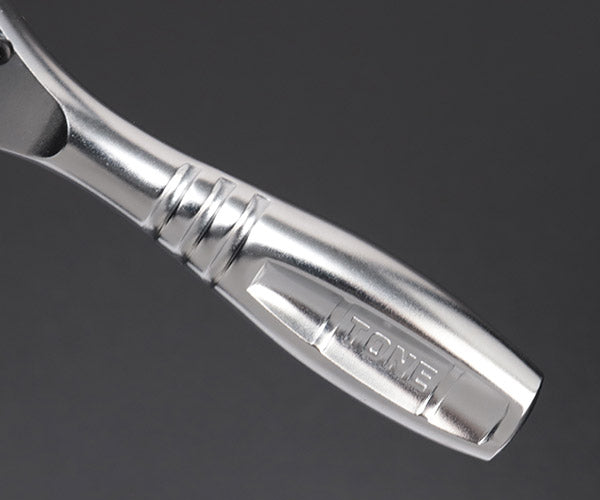 TONE コンパクトショートラチェットハンドル(早回し・ホールドタイプ) (RH4CHQS)(4953488424065) トネ