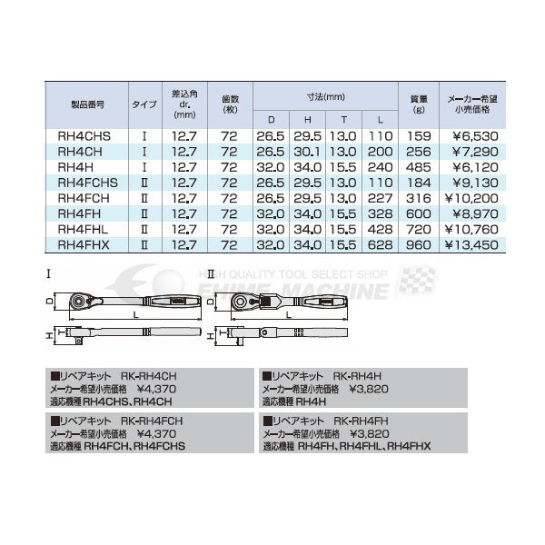 トネのラチェットハンドルの画像3