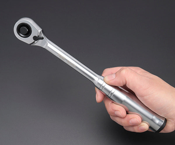 TONE ラチェットハンドル(中空・ホールドタイプ) 歯数72枚 差込角12.7mm 全長240mm (RH4HW)(4953488309140) トネ
