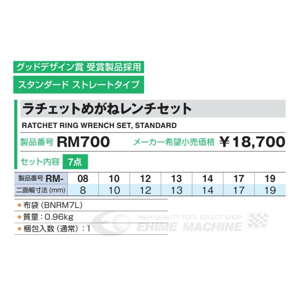 トネのラチェットめがねレンチの画像3