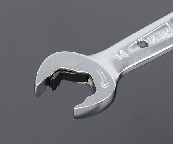 TONE コンビネーションラチェットレンチ 首振クイックラチェットめがねレンチセット 7点セット (RMFQ700)(4953488299267) トネ