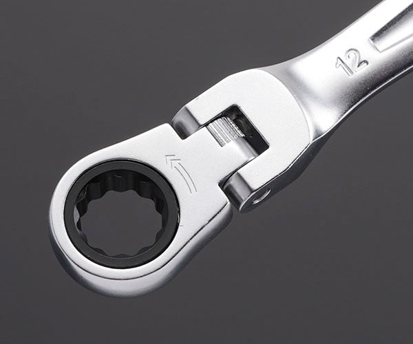 TONE 両首振ラチェットめがねレンチセット 2点セット (RMFW200)(4953488422696) トネ