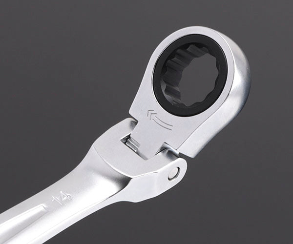 TONE 両首振ラチェットめがねレンチセット 2点セット (RMFW200)(4953488422696) トネ