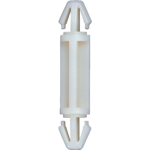 TRUSCO 両爪ワンタッチスペーサー 板厚1.6mm 支柱ノ高サ19.0mm 穴径4.0Φ 10個入 ROS19.04.010 トラスコ