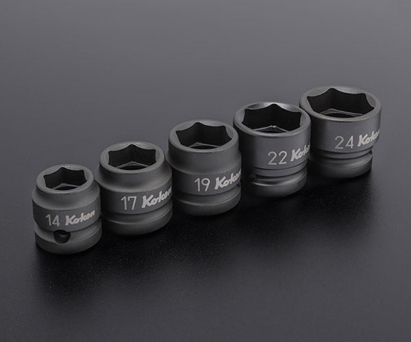 コーケン 12.7sq. ショートインパクトソケットレールセット RS14401MS/5 Ko-ken 工具