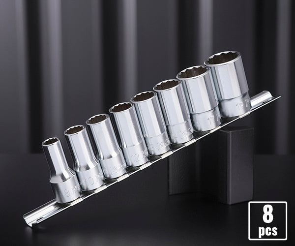 コーケン 9.5sq. 12角セミディープソケットレールセット 8ヶ組 RS3305X/8 Ko-ken 工具