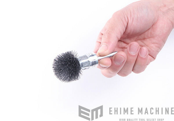のエアーグラインダー用鋼線傘型ブラシの画像7