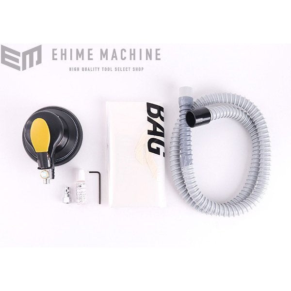 コンパクトツールの吸塵式ワンハンドギアアクションサンダーの画像2