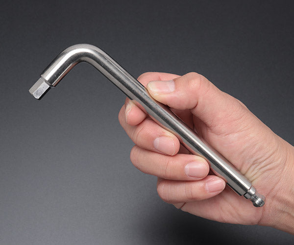 TONE SUSロングボールポイントL形レンチ 8mm (SBL-08)(4953488224177) トネ