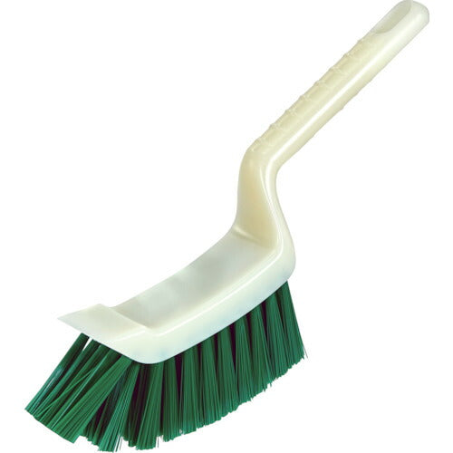 TRUSCO スクレーパー付ブラシ HACCP対応 グリーン SCBR-GN