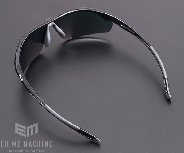 FILA サングラス ブラックレッド ブラックフレーム SF4004J-COL.10