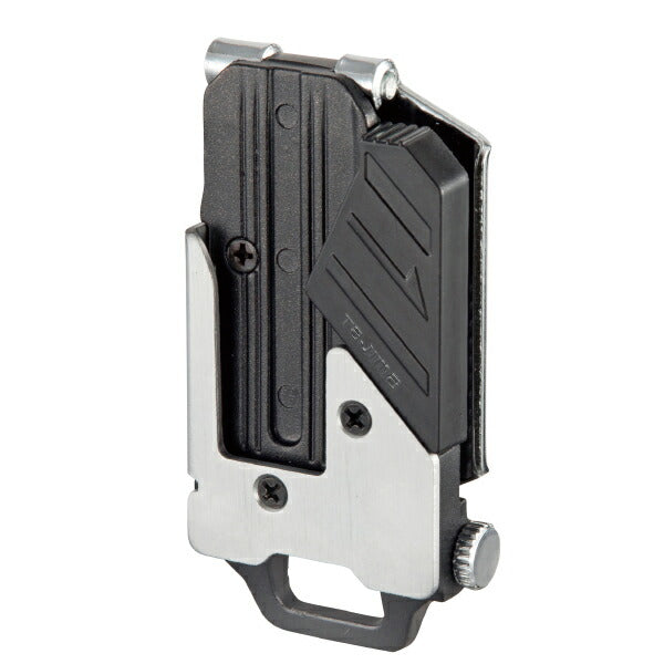 TAJIMA タジマ セフ 後付ホルダーメタル (SF-MHLD) セフ後付ホルダー 横ベルト用 (金属製・着脱)セフ着脱シリーズ