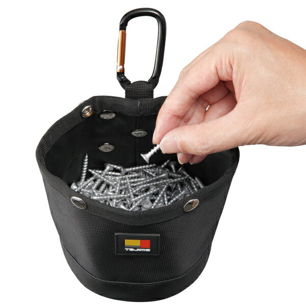 TAJIMA タジマ 着脱式パーツケース ビス用1口 SFPCN-B1 軽くて丈夫なナイロンシリーズ