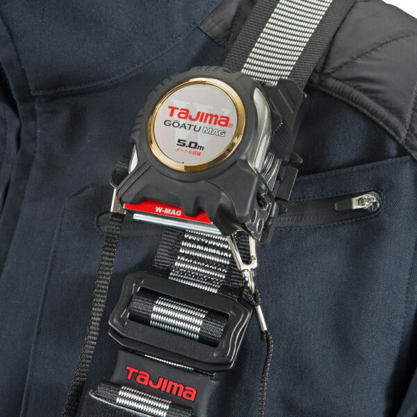 TAJIMA タジマ セフ後付ホルダー (縦ベルト用) SF-THLD ベルトを外さず途中から挿せる後付式 セフホルダー