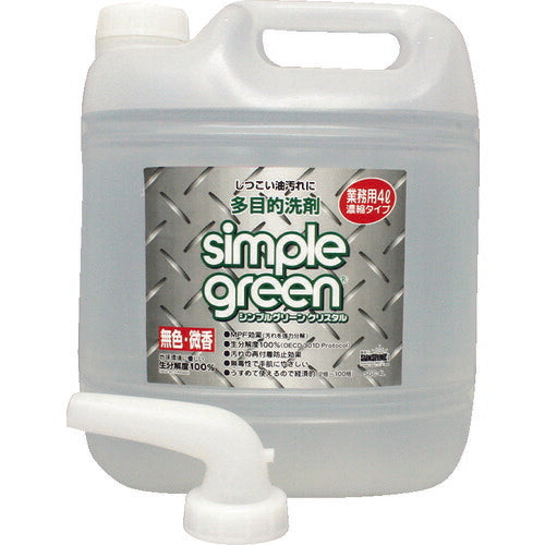 KDS シンプルグリーンクリスタル4L詰替