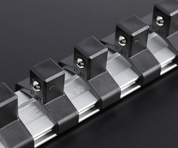 TONE ソケットホルダー(アルミタイプ) 差込角9.5mm 差込数10 (SH1310)(4953488304008) トネ